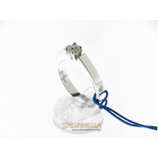 Chimento anello solitario oro bianco e diamante ct.0,40 Sim Ref. 81680753